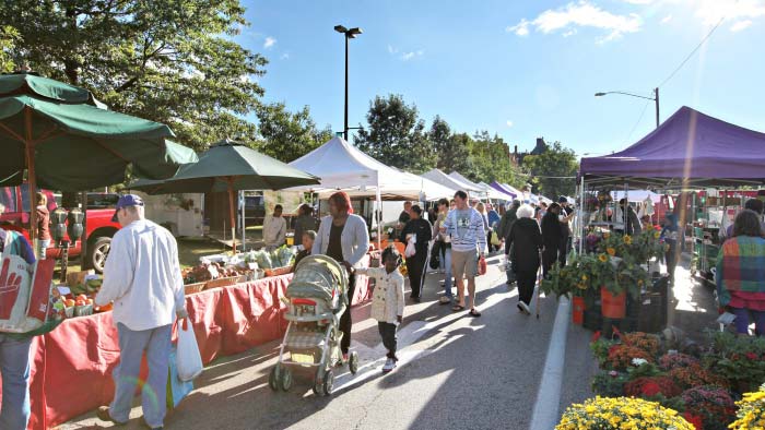 The North Union Farmer's Market at Shaker Square