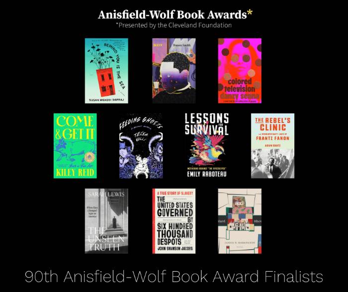The 2025 Anisfield-Wolf finalists