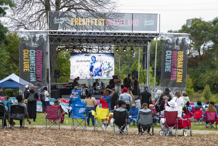 Lillian Ruffin performing at Fresh Fest 2025