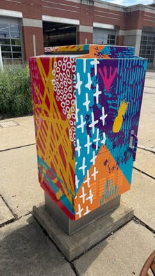 "Pineapple Junction" by Sandra Graubard