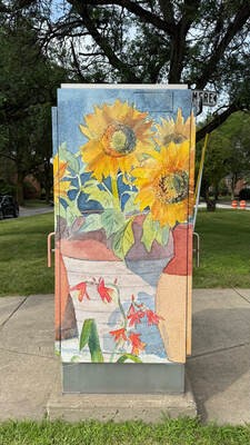 "Sunflowers" by Sheila Reingold