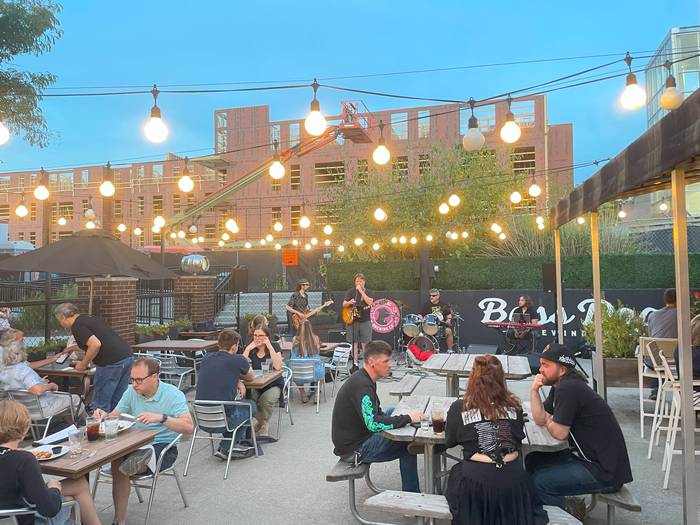 Heights Music Hop at Boss Dog Brewery