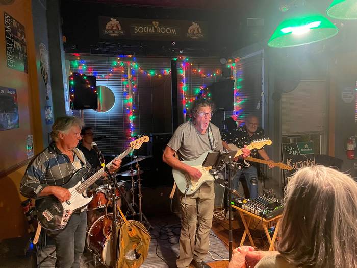 The Sidemen at The Social Room on Lee Road.