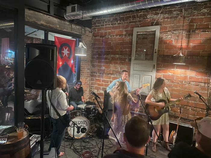 AJ & the Woods at Voodoo Brewery on Lee Road.