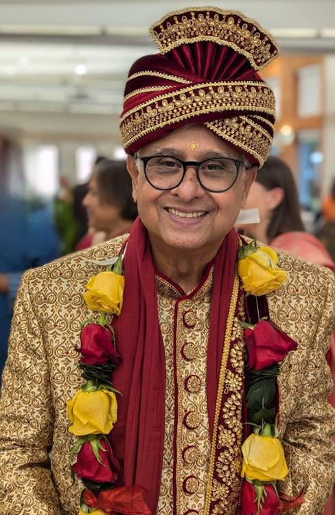 Inaugural Debbie Hanson Forever Young Award honoree Anjan Ghose.