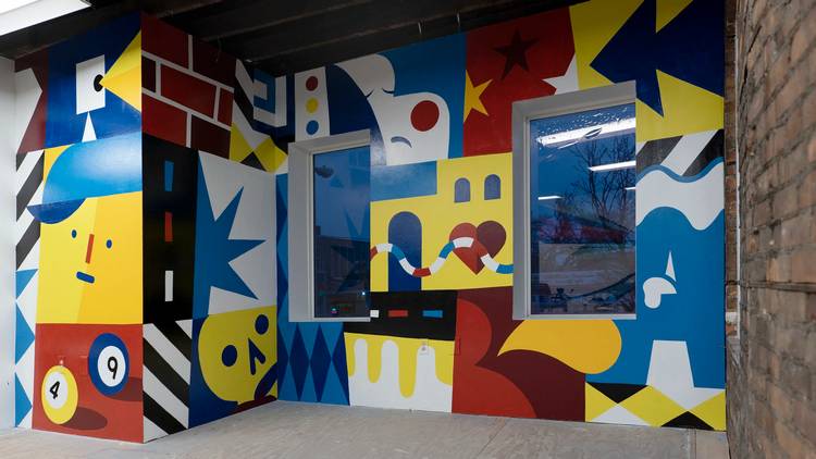 A mural for Graffiti Art.