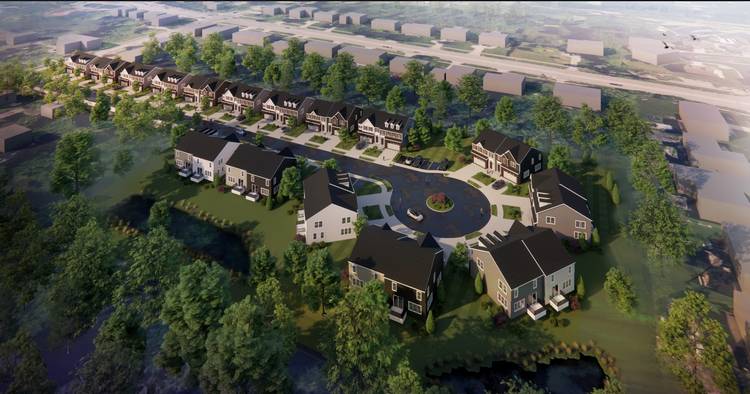 Trebisky Grove, a stalled project from before the 2008 housing crisis, will add 32 higher-end townhomes on a vacant site, with prices starting around $400,000. South Euclid City Council approved the project in early March.