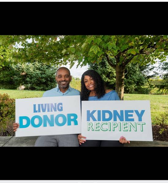 Husband and wife team Freeman Mahone and LaShawn Taylor.