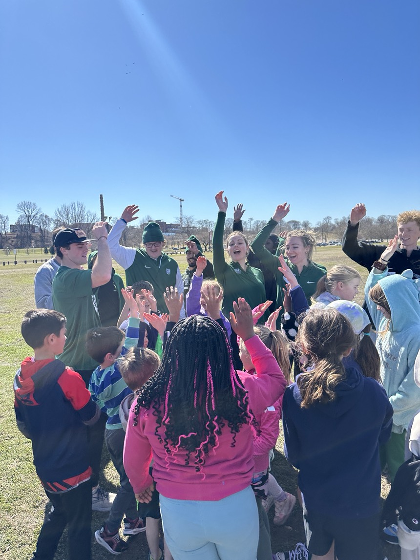 Run Your City Cleveland programming builds teamwork, connections, and confidence.
