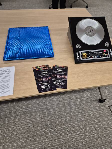 MC Chill memorabilia.