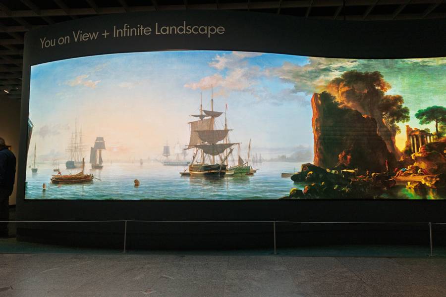 'Yu on View +Infinite Landscape.'