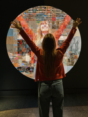 The Art Mirror is a fan favorite at 'ArtLens Reimagined.'
