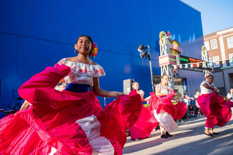 The Near West Theatre's Hispanic Heritage Celebration.