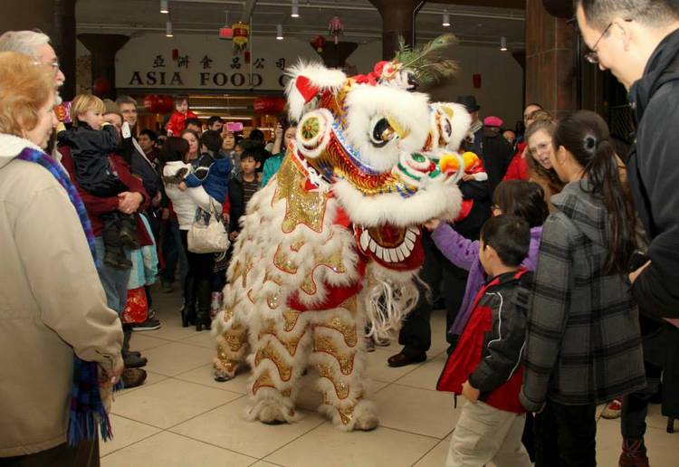The Kwan Lion Dance