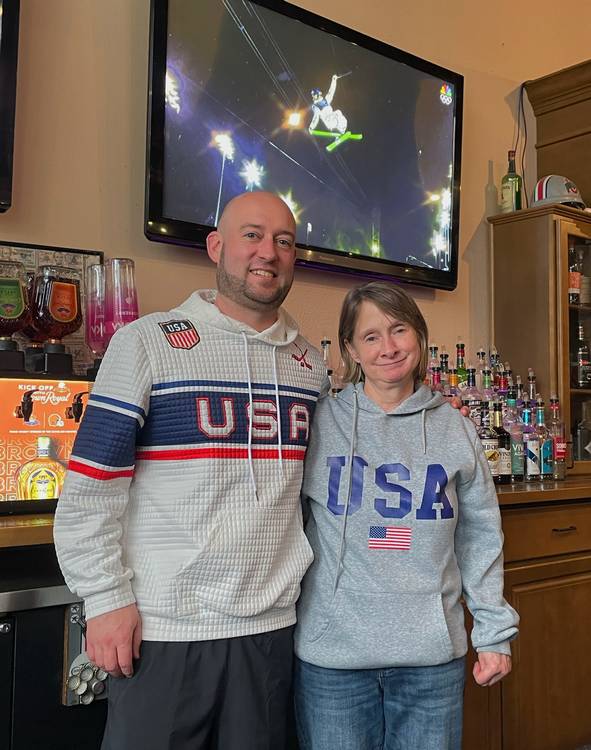 New Heights owners Bobby Kral and Kelli Powers-Kral.