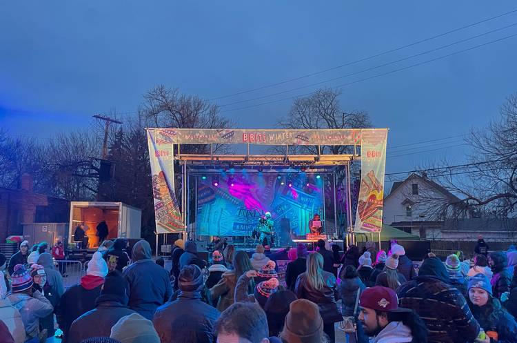 Armand Rashad on the Brite Winter Main Stage.