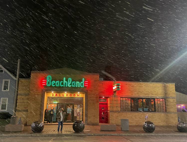 A beautiful snowfall arrived in time to end Brite Winter 2026.