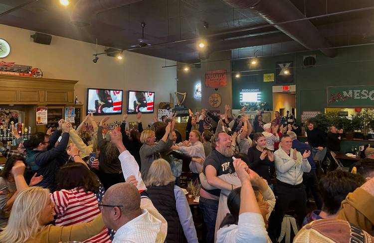 Goal! USA ties the game with 2:04 left in the game. Laila Edwards with the assist!