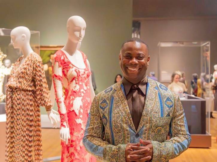 CMA associate curator of fashion Darnell-Jamal Lisby organized "Renaissance to Runway."