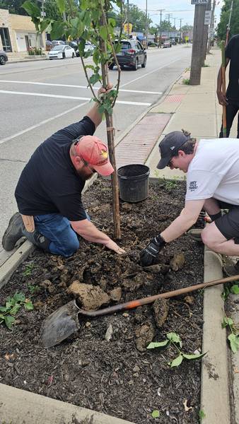 Cleveland Neighborhood Progress dollars support local development initiatives such as tree plantings and storefront renovations.