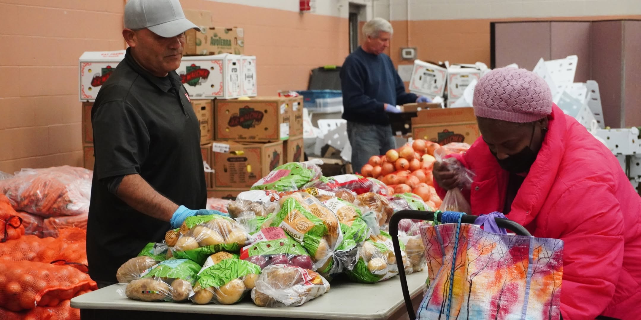 The next West Park monthly food distribution of more than 12,000 pounds of fresh produce is Friday, July 17.