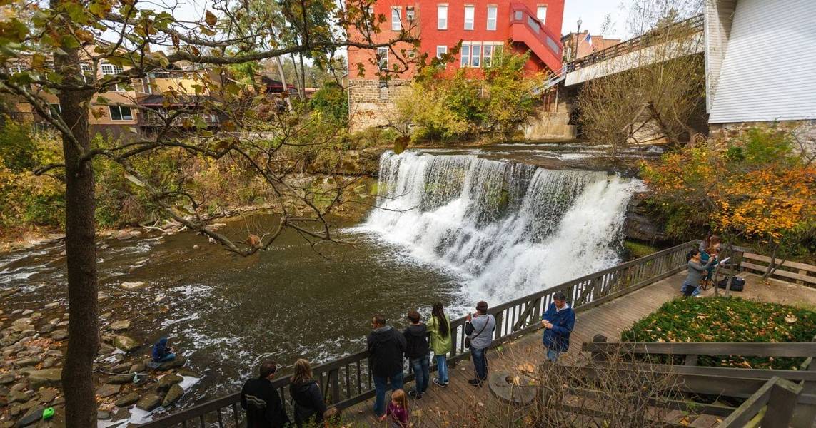 Chagrin Falls.