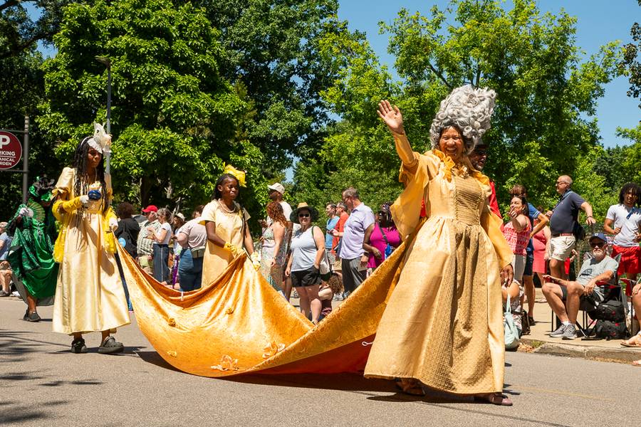 The Cleveland Museum of Art's 34th annual Parade the Circle.