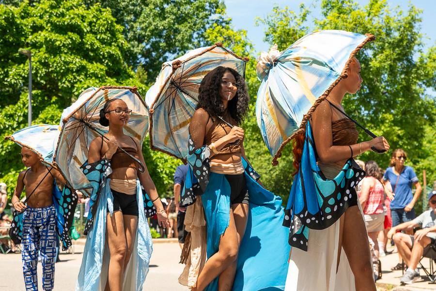 The Cleveland Museum of Art's 34th annual Parade the Circle.