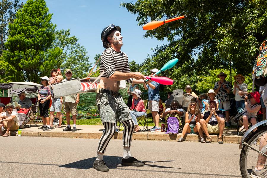 The Cleveland Museum of Art's 34th annual Parade the Circle.