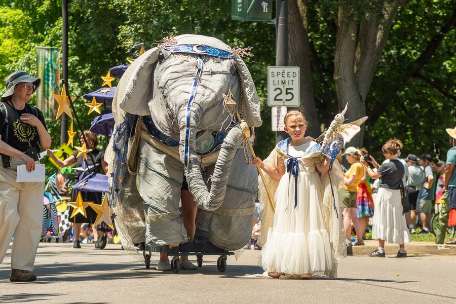 The Cleveland Museum of Art's 34th annual Parade the Circle.