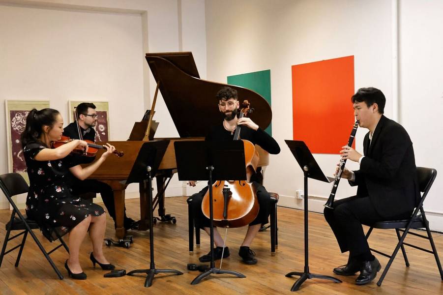 Composer Chris Neiner and members of Stars in Classics will perform with the Ohio Contemporary Ballet at the Cleveland History Center