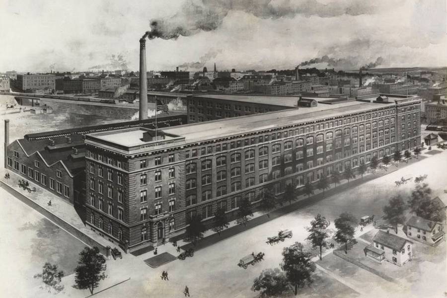 The 1904 Warner & Swasey building