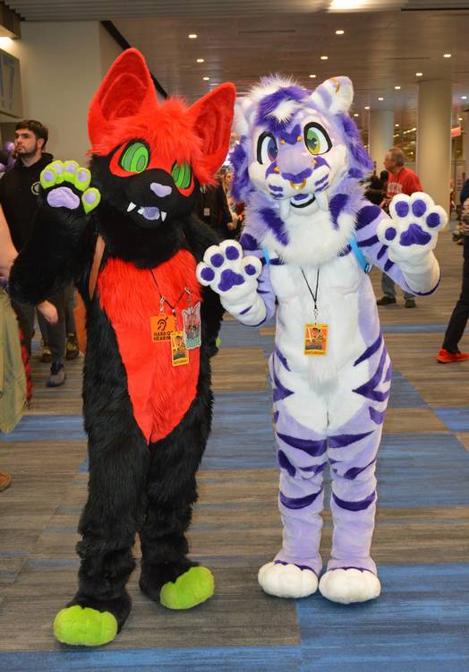Furries at FAN EXPO Cleveland 2026.