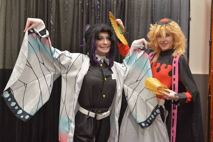 'Demon Slayer' cosplay.