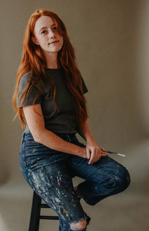 Tessa LeBaron self portrait