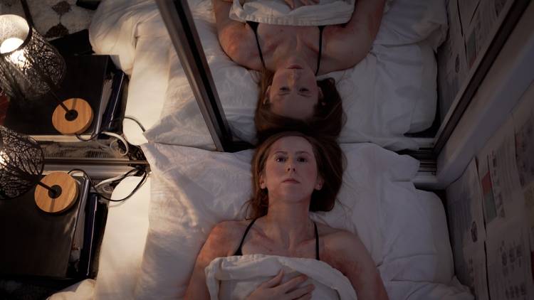 Lyssa Samuel wrote, directed, and stars in the horror short 'Rash.'