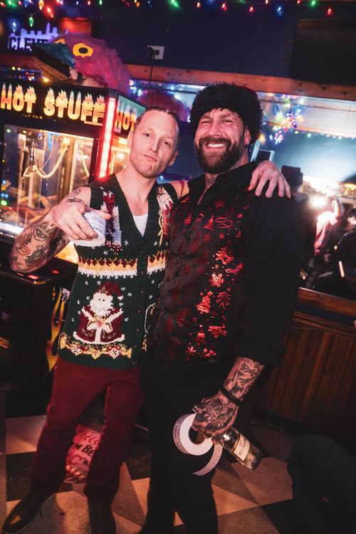 Dudes of Cleveland's Scott Nixon and Josh Bartell.