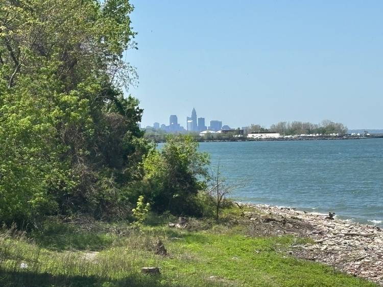 Euclid Beach Trail.