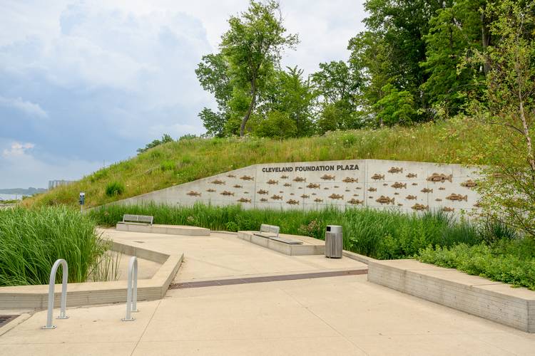 The connector project at Sims Park.