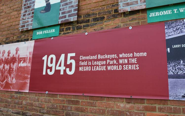 In 1945 the Cleveland Buckeyes won the Negro World Series at home in League Park.