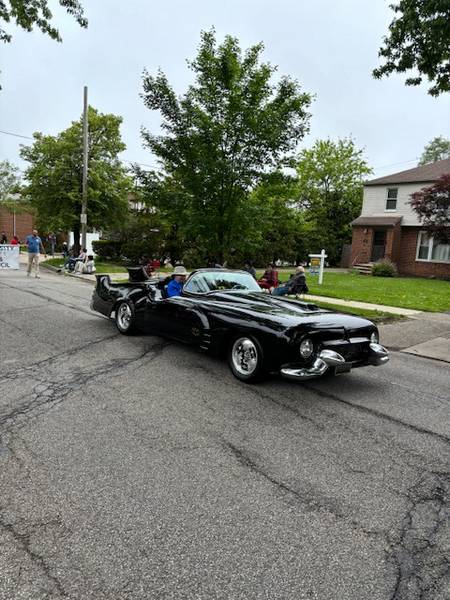 The Batmobile.