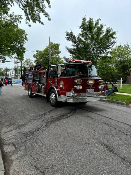 University Heights Fire Department Truck.