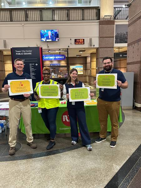 Greater Cleveland RTA Customer Experience Day 2025.