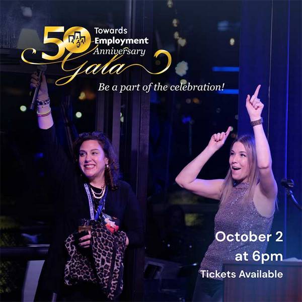 Towards Employment's 50th Anniversary Gala is Friday, Oct. 2 at the Cleveland Marriott Downtown at Key Tower.