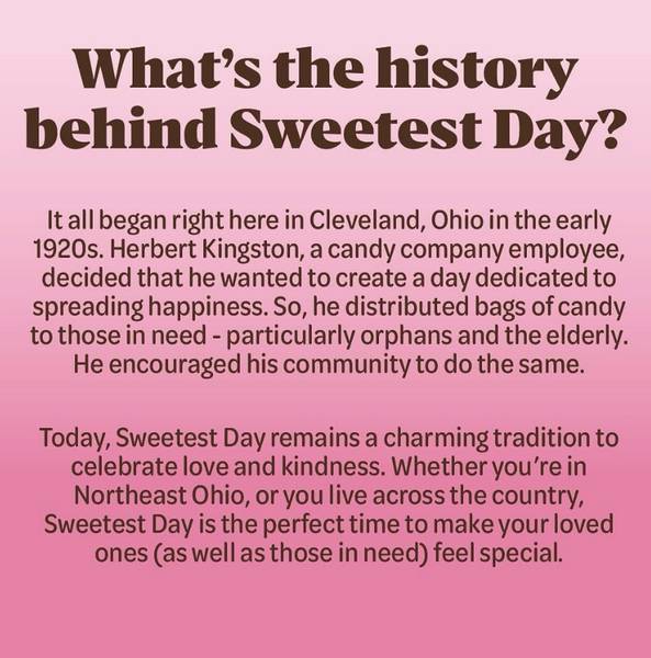 Sweetest Day History.