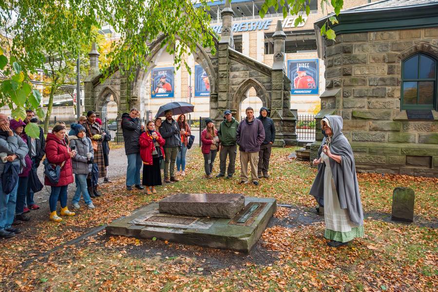 Canalway's Take a Hike at Erie Street Cemetery.