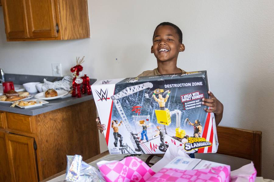 The Salvation Army of Greater Cleveland collects toy donations year-round to distribute to area children during the holidays.