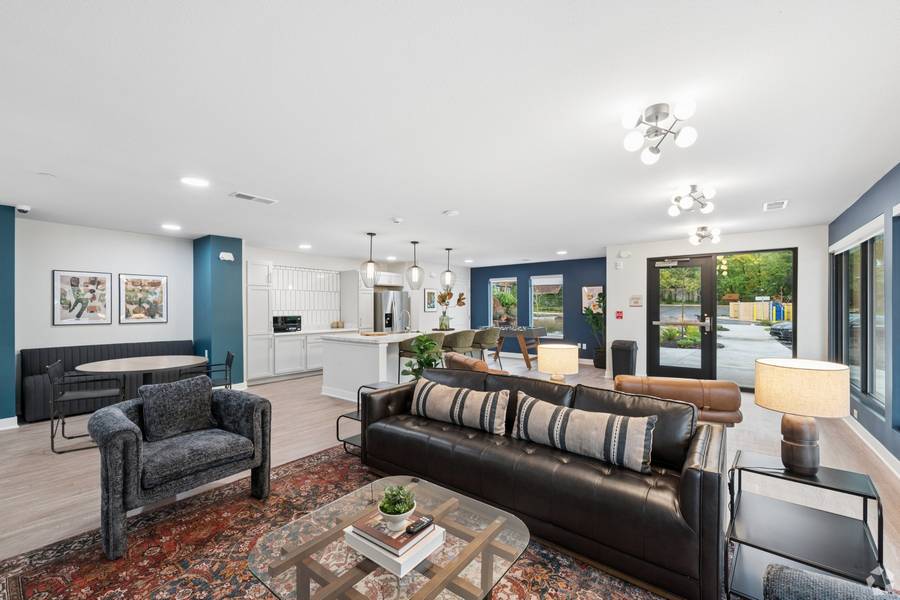 Nobility Court's community lounge.