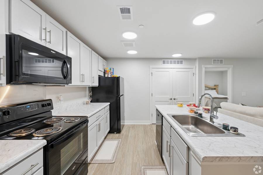 Nobility Court apartments have eat-in kitchens and modern appliances.