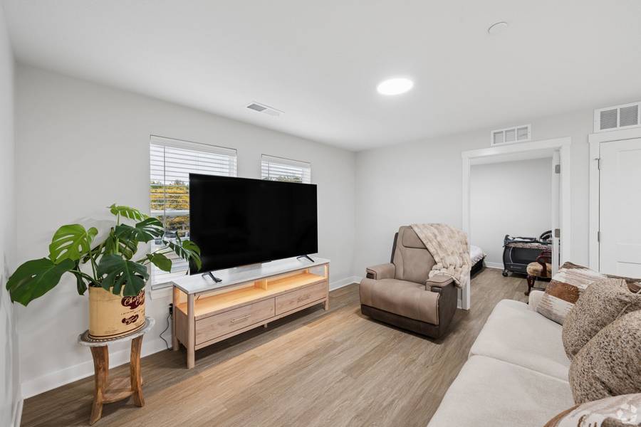 Apartment living room.